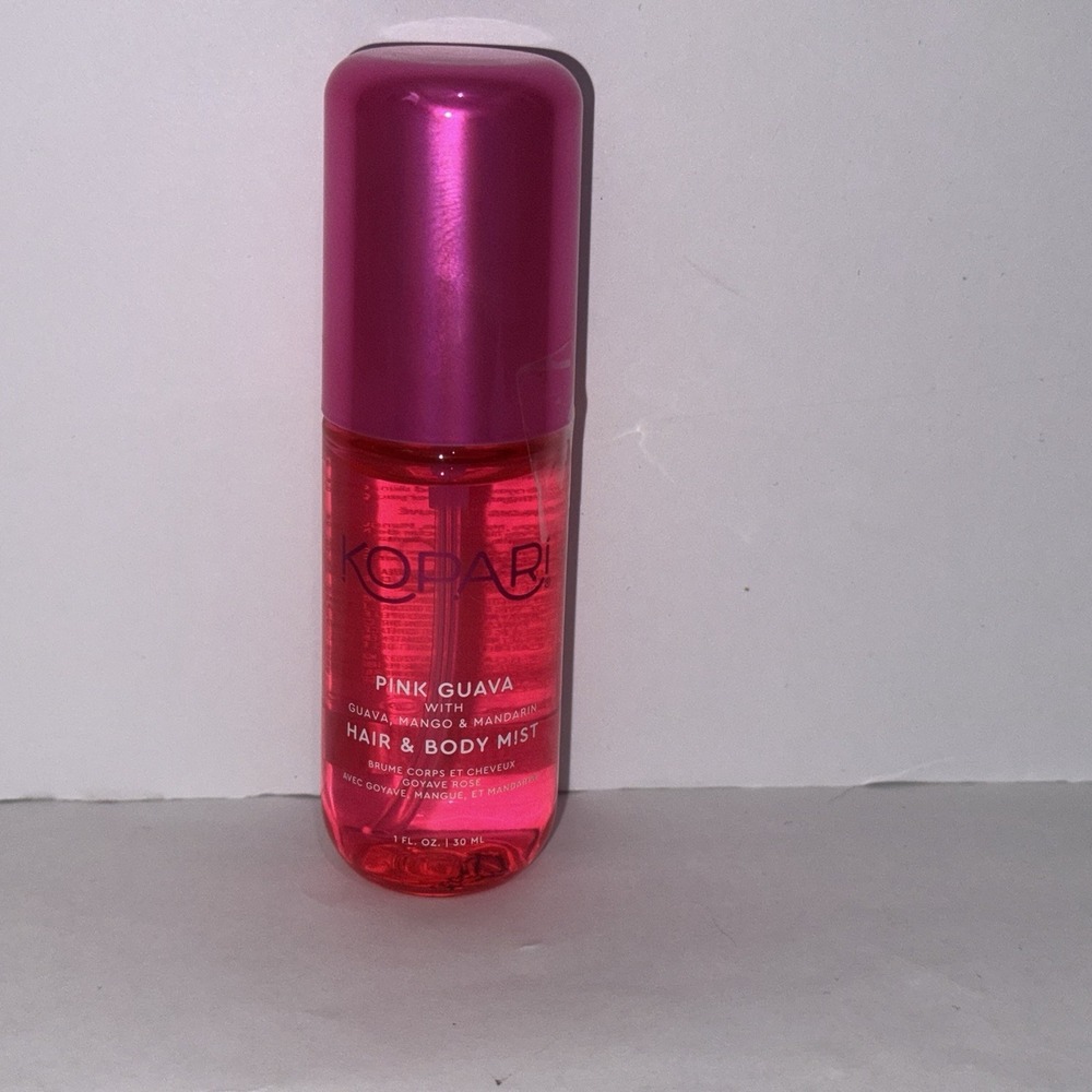 Kopari PINK GUAVA Hair & Body Mist Mini‎ Travel Size 1 fl oz / 30 mL